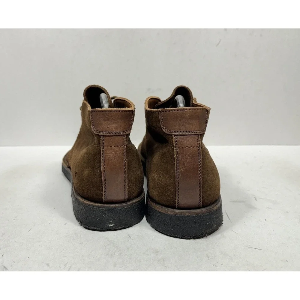 Frye Chukka Boots Brown Suede Desert Crepe Sole Men's Size 11 3481380 BRN